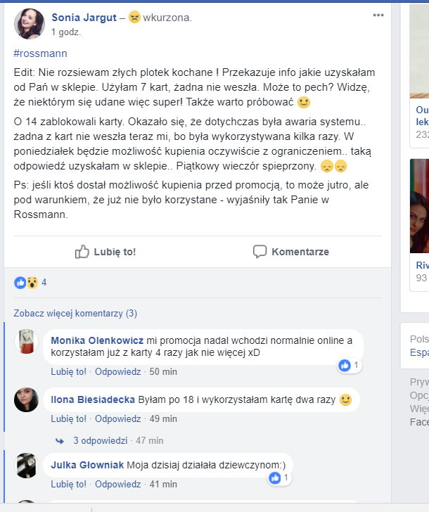 Pomocy -55% Rossmann