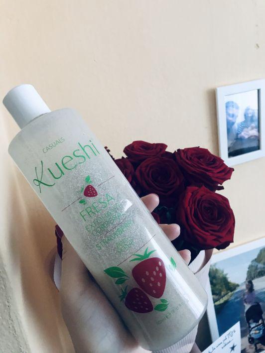 Kueshi Peeling do ciała, Body Scrub, Strawberry, Truskawka