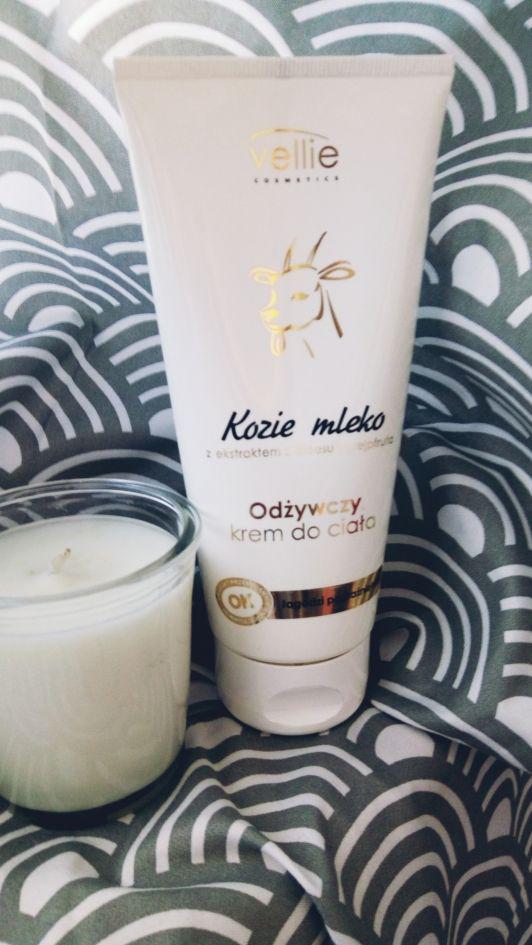 Vellie Cosmetics Krem do ciała, Odżywczy, Kozie mleko