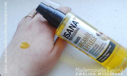 Isana olejek do włosów arganowy , Arganol & Pflege