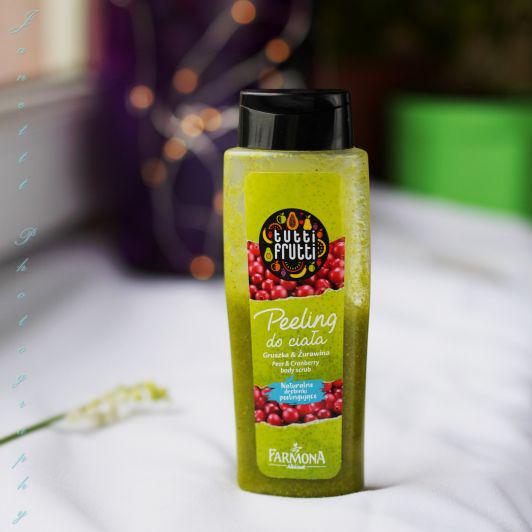 Farmona Tutti Frutti, Peeling do ciała, Gruszka i żurawina