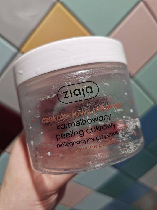 Ziaja Pielęgnacyjny przysmak, Czekoladowe Praliny, Cukrowy Peeling Do Ciała
