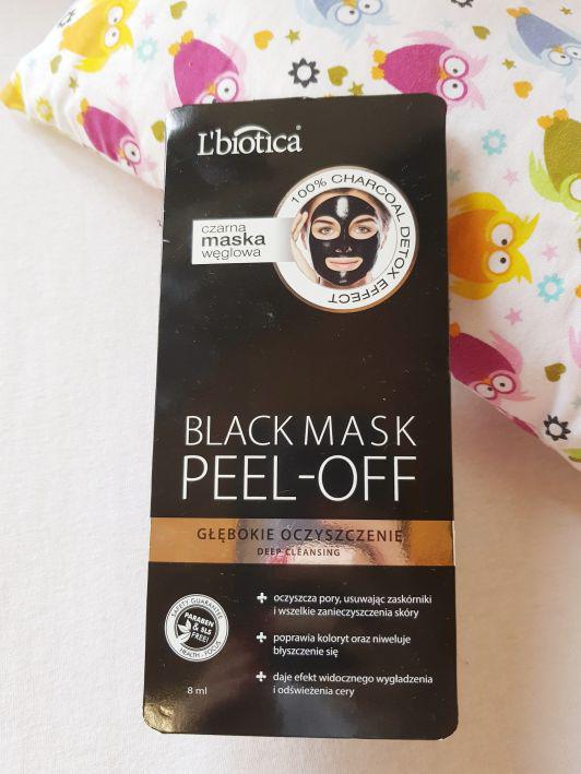 L'biotica Maseczka do twarzy, Peel-off, Głębokie oczyszczenie, Black Mask