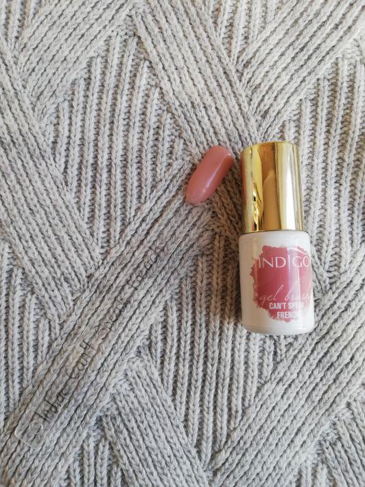 Indigo Gel Brush, Żel do paznokci w pędzelku, Can't Speak French