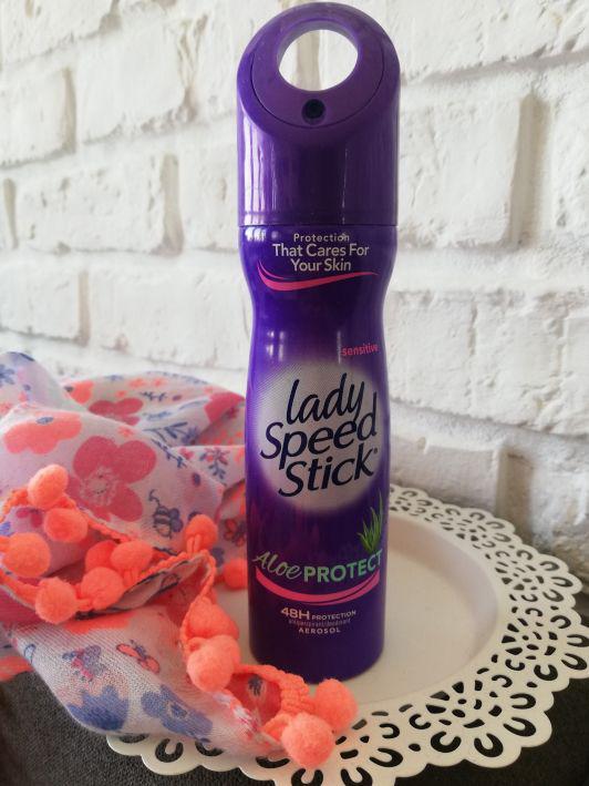 Lady Speed Stick Antyperspirant w sprayu, Aloe Protect