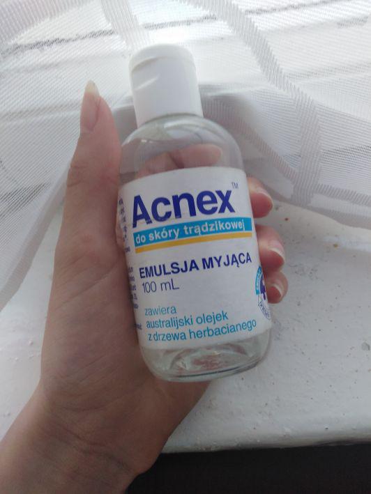 Acnex Emulsja myjąca do twarzy, Skóra trądzikowa, Australijski olejek z drzewa herbacianego