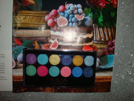 MUA Paleta cieni do powiek, Poptastic