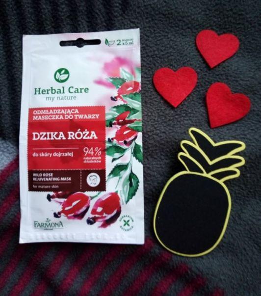 Farmona Herbal Care, Odmładzające maseczka do twarzy, Dzika Róża 