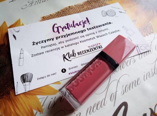 Bourjois Rouge Edition Velvet, Pomadka do ust, nr 10 Don't Pink Of It