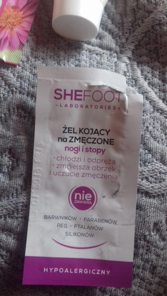 SheFoot Żel kojący na zmęczone nogi i stopy