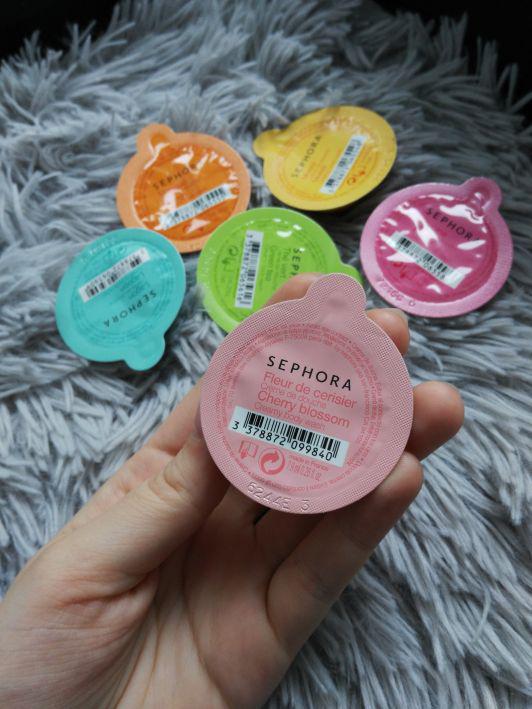 Sephora Kapsułka z kremem pod prysznic, Cherry Blossom