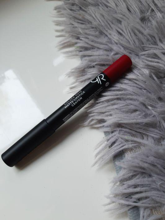 Golden Rose Matte Lipstick Crayon, Pomadka do ust w kredce, nr 06