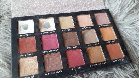 Wibo Modern Eyeshadows Palette, Paleta cieni do powiek 