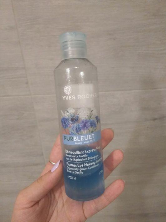 Yves Rocher Pur Bleuet, Płyn do demakijażu oczu