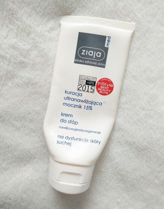 Ziaja Med, Kuracja ultranawilżająca Mocznik 15%, Krem do stóp