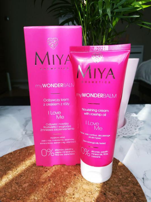 Miya Cosmetics odżywczy krem z olejkiem z róży I love Me