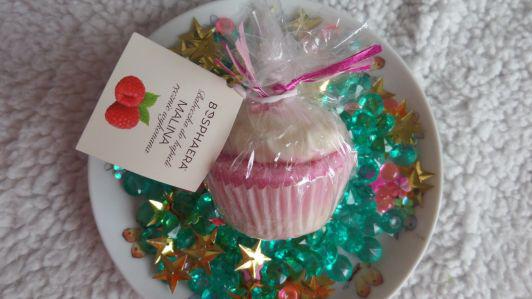 Bosphaera Babeczka do kąpieli Malina 