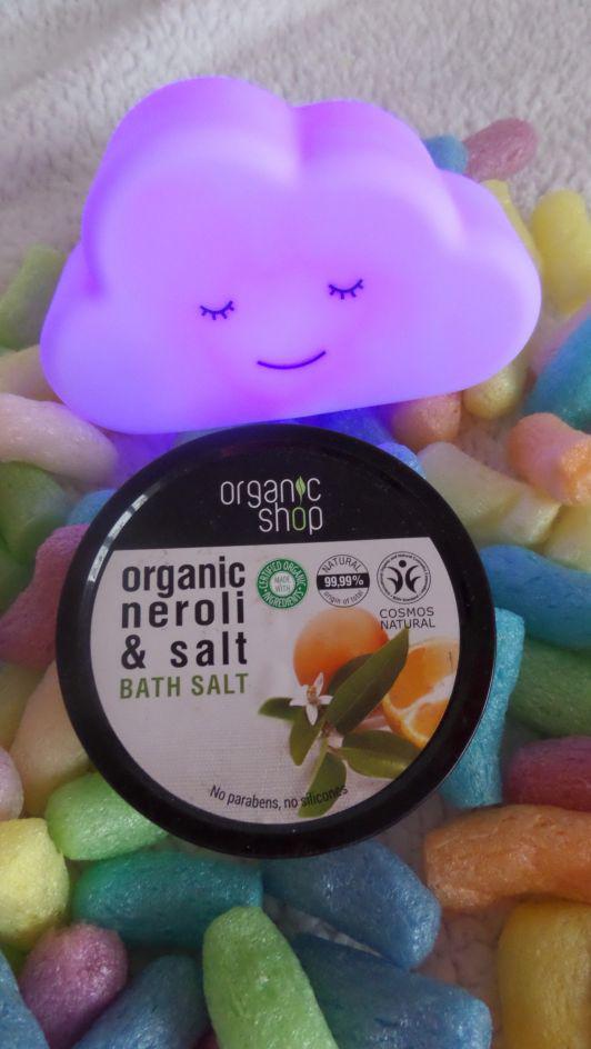 Organic Shop Sól do kąpieli, Neroli i sól
