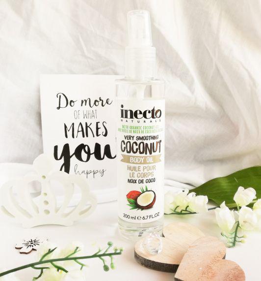 Inecto Naturals | Very Smoothing Coconut Body Oil | Kokosowy olejek do ciała.