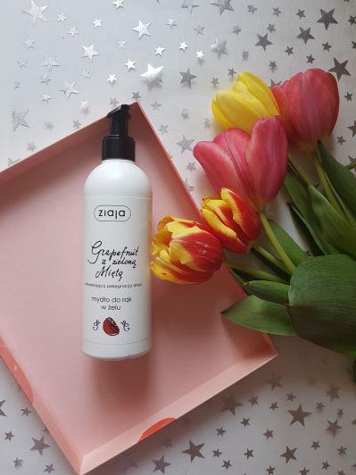 Ziaja Mydło do rąk w żelu, Grapefruit z zieloną miętą