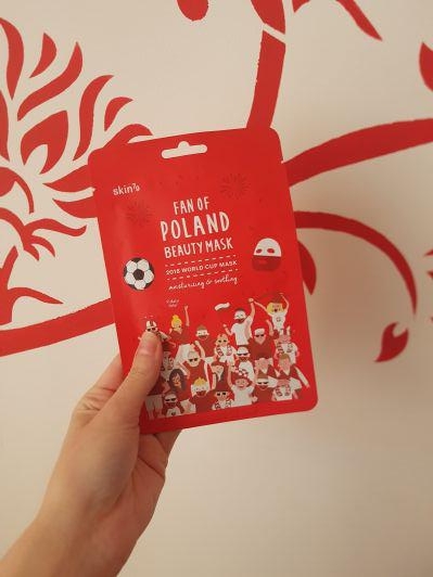 SKIN 79 Maska do twarzy w płacie, Fan of Poland, monitoring & soothing