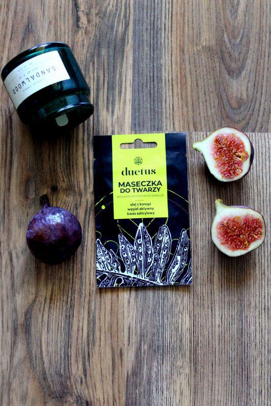 Duetus Maseczka do twarzy, Reguluje + Detoksykuje + Nawilża