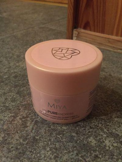 Miya Cosmetics myPUREexpress, Maseczka do twarzy, 5 minutowa, Oczyszczająca, Kwas azelainowy + glicyna