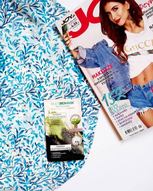 Multi BioMask Moisture & Clean, Maseczka do twarzy, Nawilżająca + Oczyszczająca