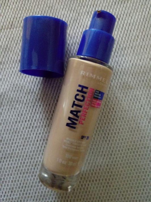 Rimmel Match Perfection, Podkład do twarzy, nr 100 Ivory