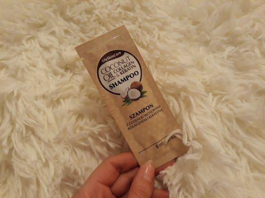 GlySkinCare Szampon z olejem kokosowym, kolagenem i keratyną