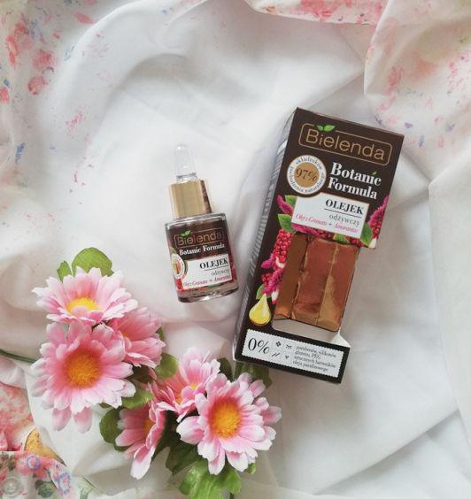 Bielenda Botanic Formula, Olejek odżywczy, olej z granatu i amarantus