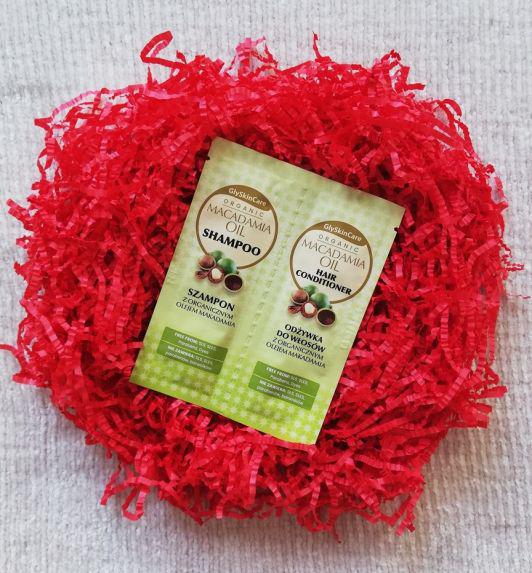 GlySkinCare olej makadamia szampon odżywka 