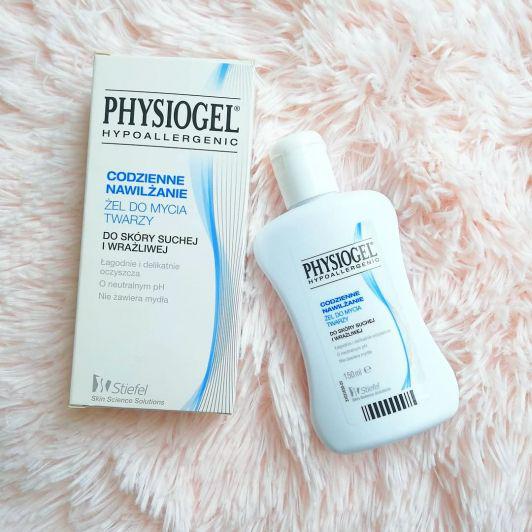 Physiogel, Hypoallergenic, Codzienne Nawilżanie, Żel do mycia twarzy do skóry suchej i wrażliwej