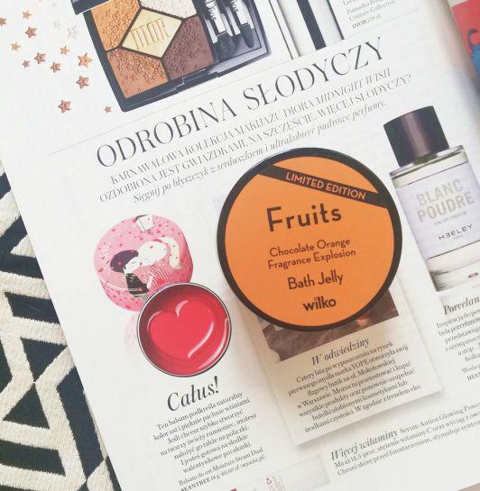 Wilko Galaretka do kąpieli, Bath Jelly, pomarańcza z czekoladą