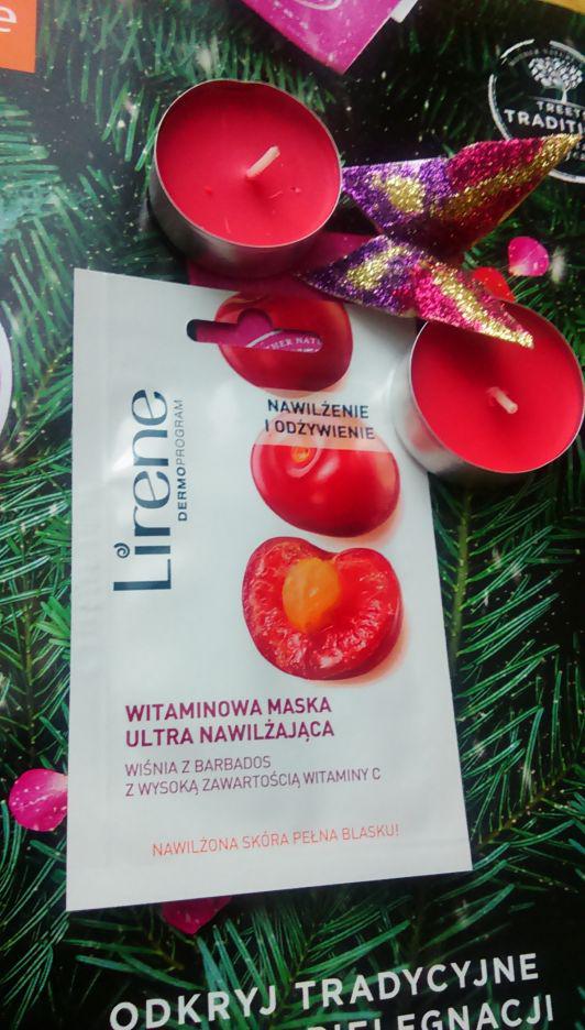 Lirene maseczka wiśnia