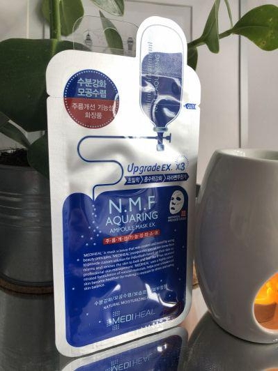 Mediheal Maska do twarzy w płacie, N.M.F Aquaring, Nawilżająca