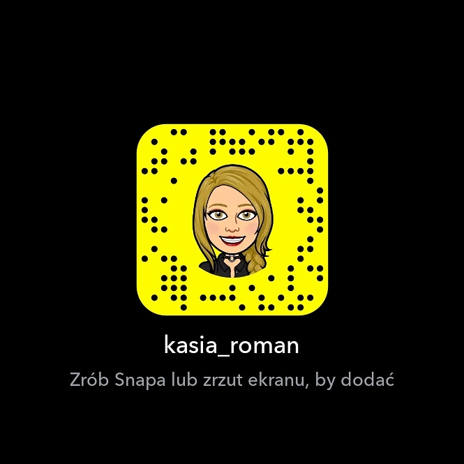 SNAPCHAT: macie snapy? :)