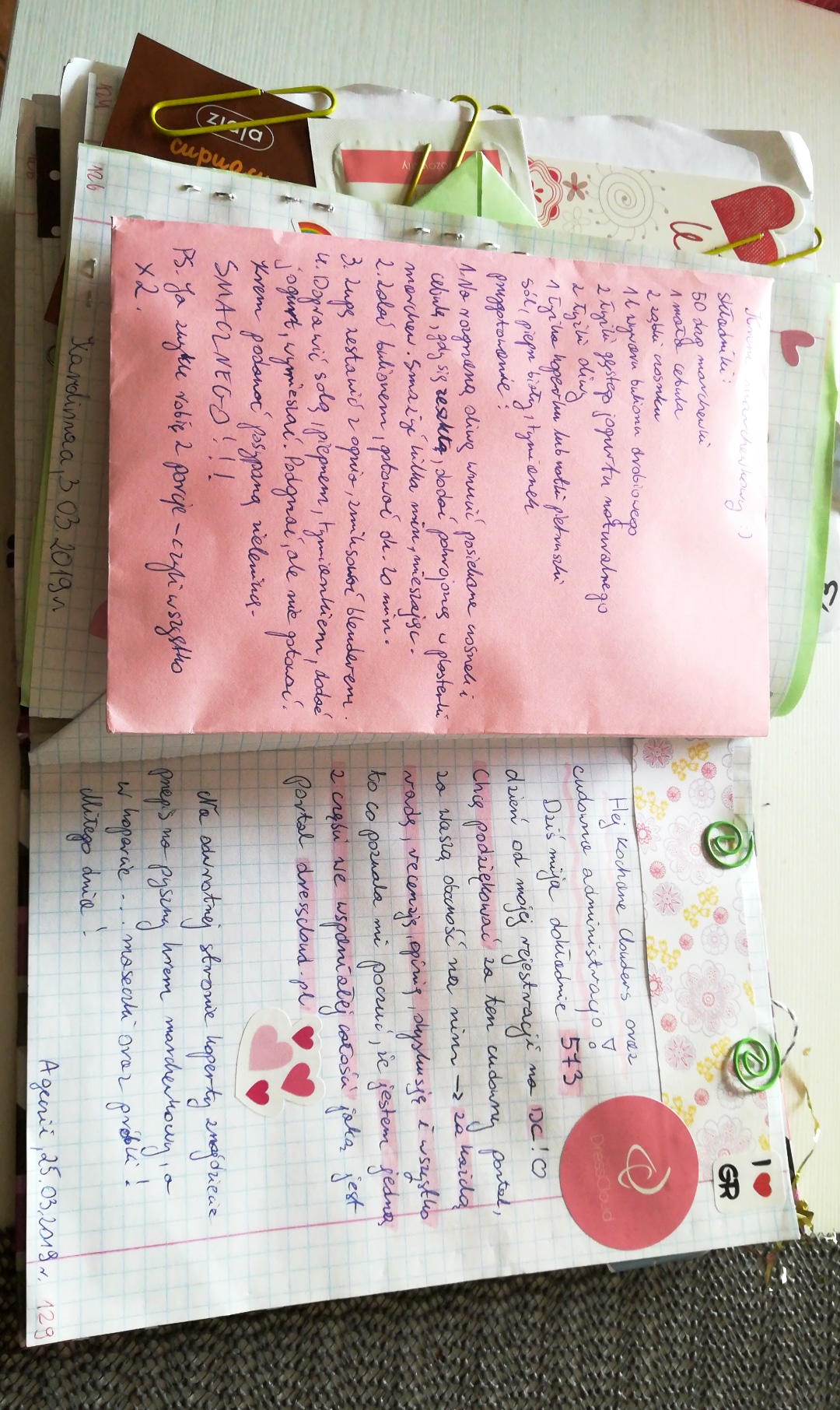 Wędrujący Zeszyt DC (2018/2019/2020)