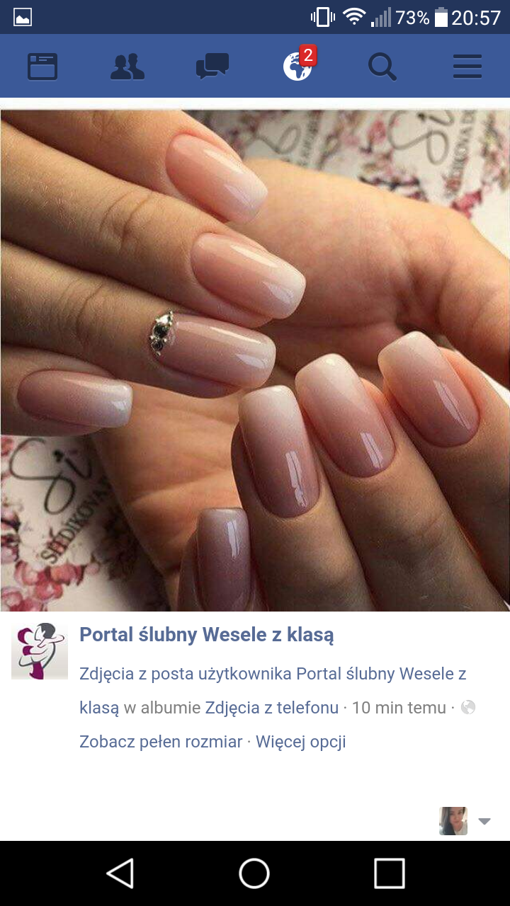 Paznokcie na ślub !