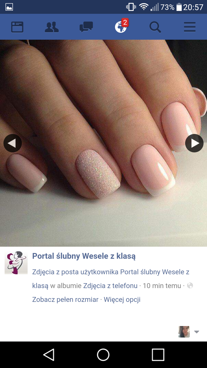 Paznokcie na ślub !