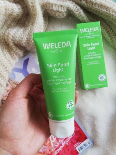 Weleda Skin Food Light, Krem natychmiastowo nawilżający, skóra sucha