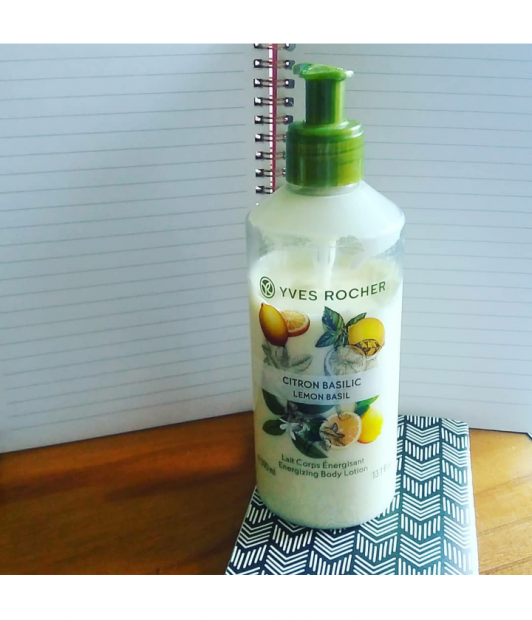 Yves Rocher Mleczko do ciała, Energizujące, Cytryna & bazylia 