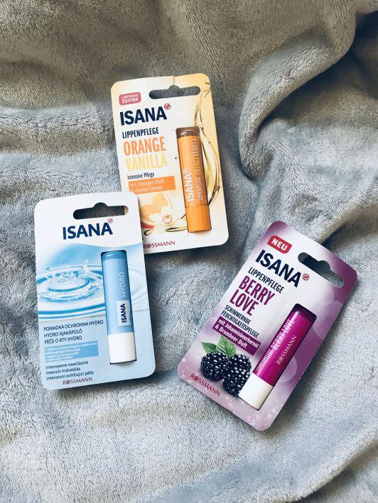 Isana Pomadka ochronna do ust, Berry Love