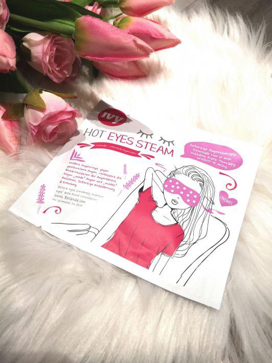 Ivy hot eyes steam rozgrzewająca maska na oczy 