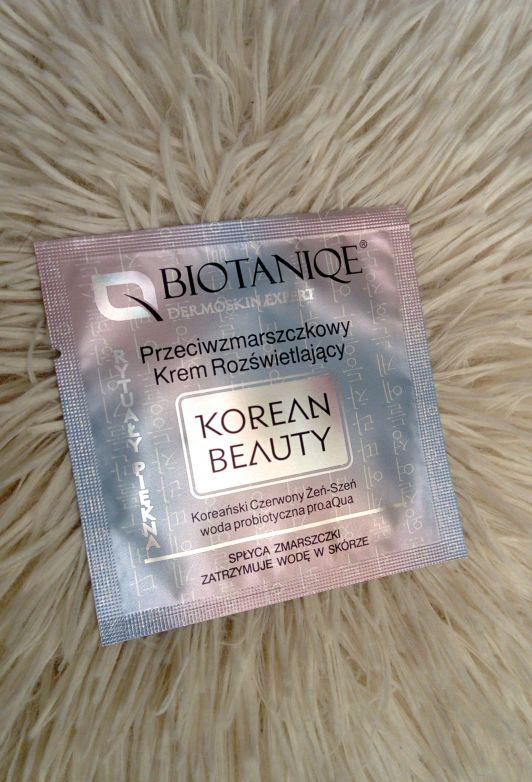 Biotaniqe Korean Beauty, Anti-wrinkle Illuminating Cream, Przeciwzmarszczkowy krem rozświetlający