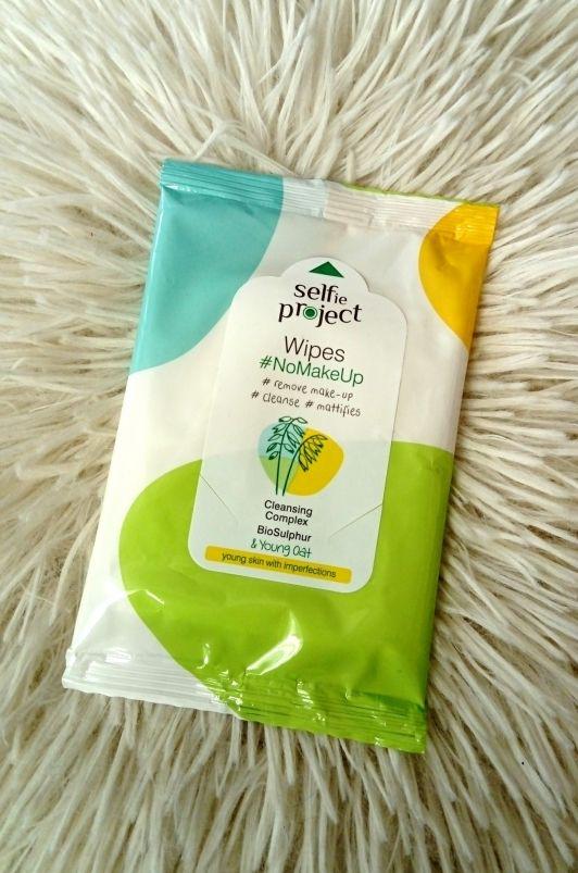 Selfie Project Chusteczki do demakijażu, Oczyszczające, #NoMakeUp