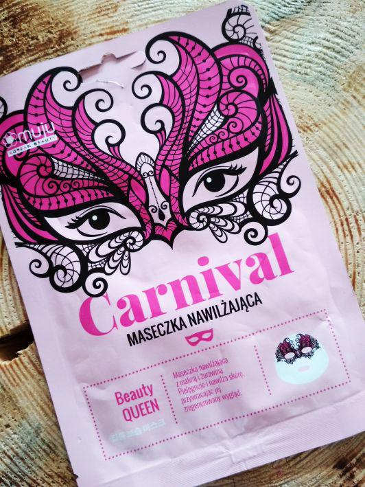 Muju Maska do twarzy w płacie, Carnival, Nawilżająca