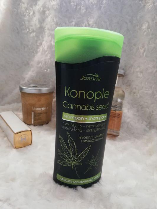 Joanna Szampon do włosów, Konopie cannabis seed, nawilżająco - wzmacniający.