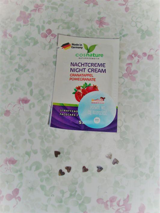 Cosnature Krem do twarzy, Na noc, Granat