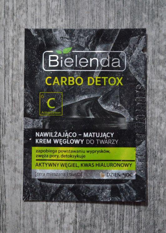 Bielenda Carbo Detox, Krem do twarzy, Nawilżająco - matujący, Cera mieszana i tłusta